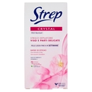 Strep Crystal Strisce Depilatorie Viso e Parti Delicate 20 Strisce + 4 Salviettine
